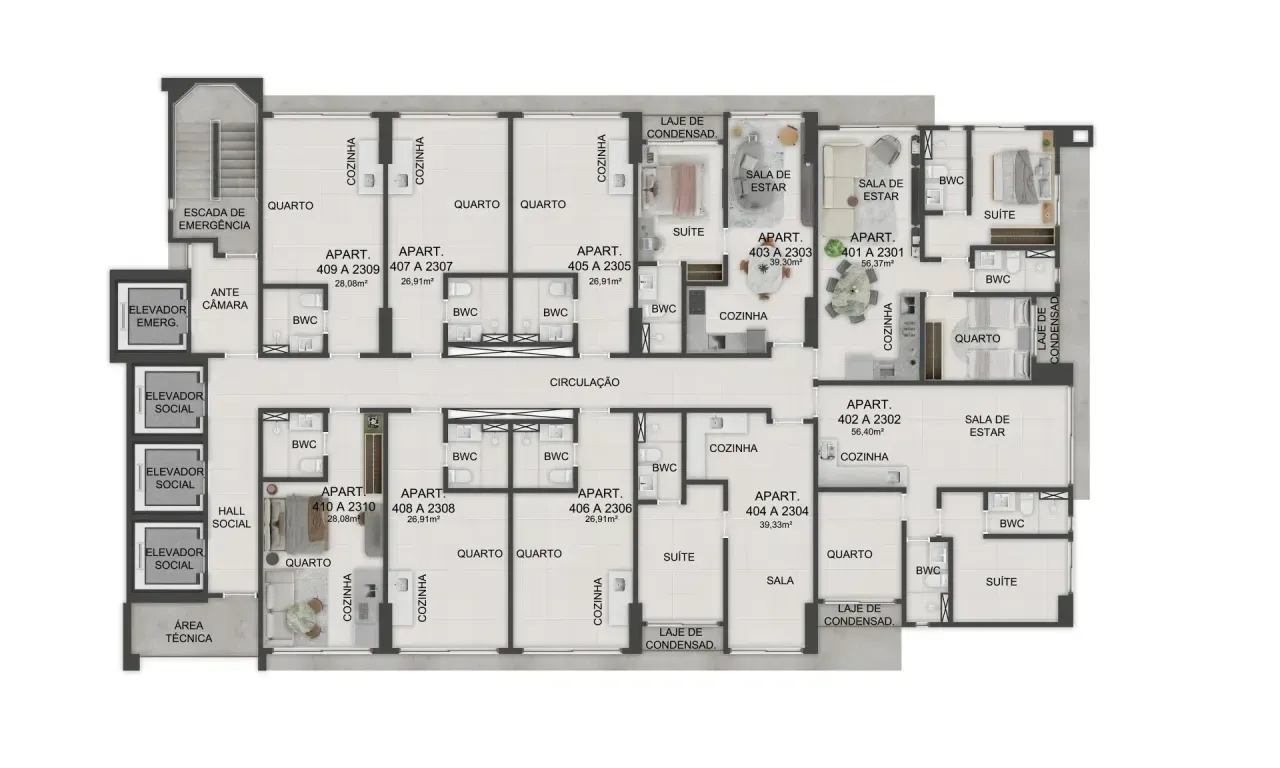 PLANTA 39m²