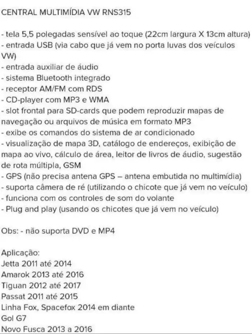 Multimídia Volkswagen  - Foto 2