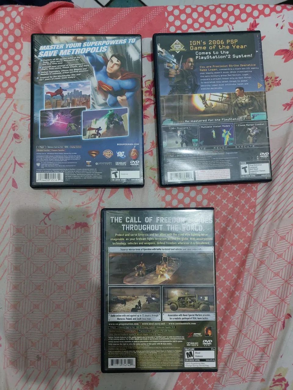 Lote de capas de PS2 !! Com manuais !! - Foto 2