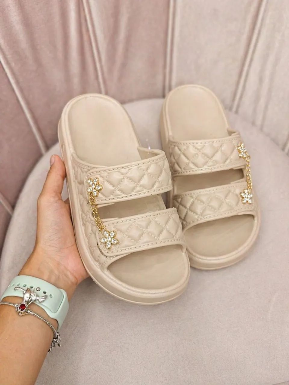 Chinelo nuvem feminino Eva. - Foto 2