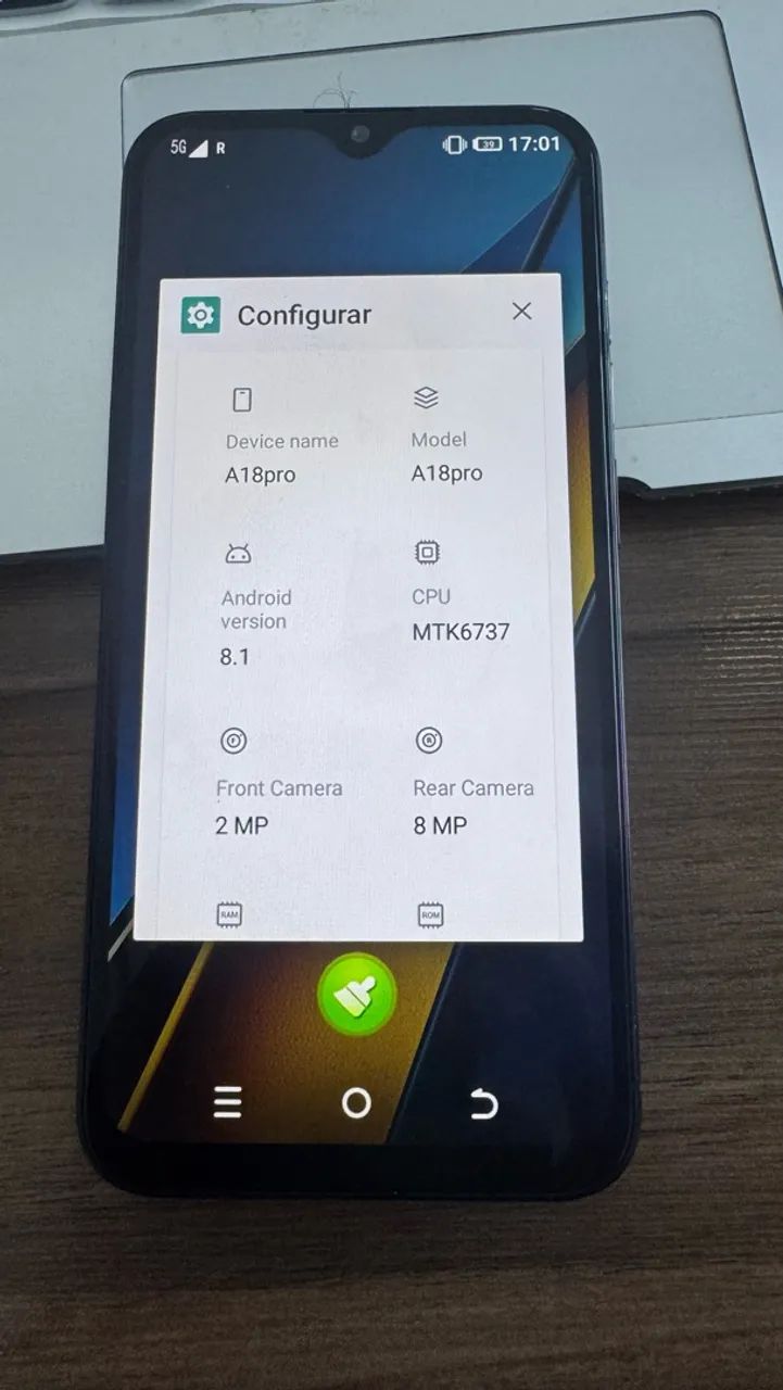 Celular poço A18 pro 8.1 ram  - Foto 2