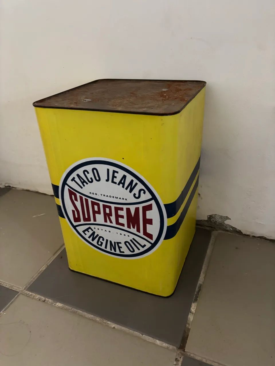Lata Oleo Decorativa