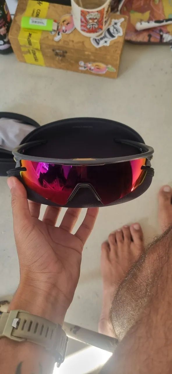 Óculos Oakley Sphaera Matte Black Original. - Foto 5
