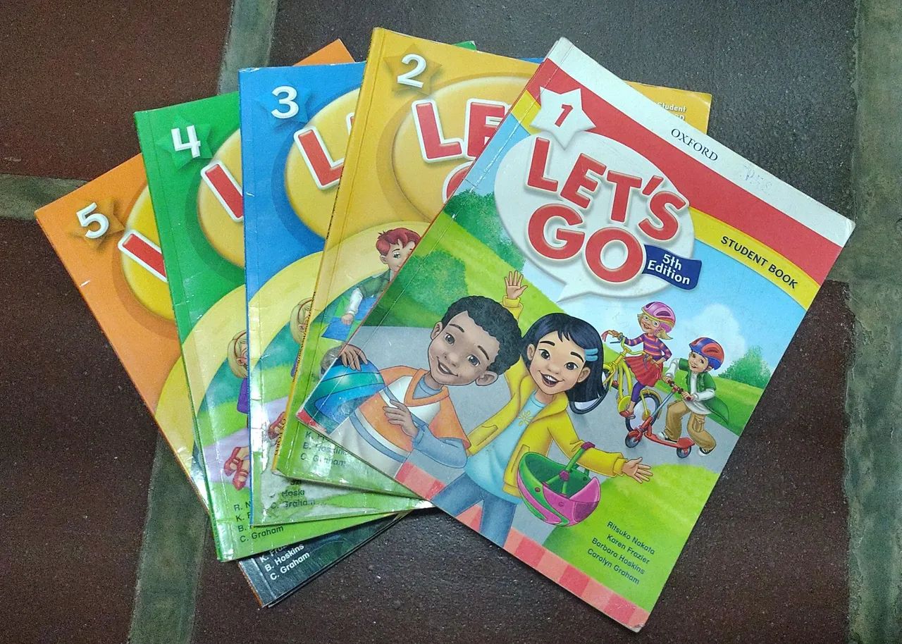 LETS GO 1, 2, 3, 4, 5 - STUDENT BOOK/WORKBOOK