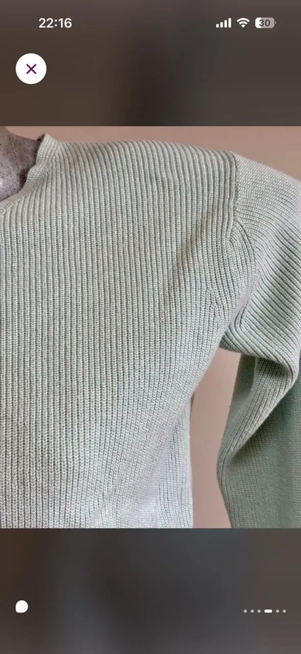 suéter uniqlo cashmere p - Foto 4