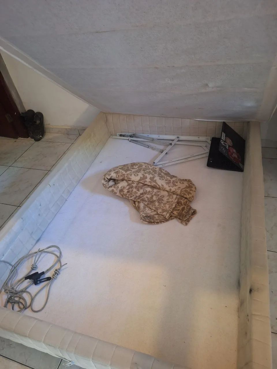 CAMA CASAL COM BAU - USADA - Foto 2