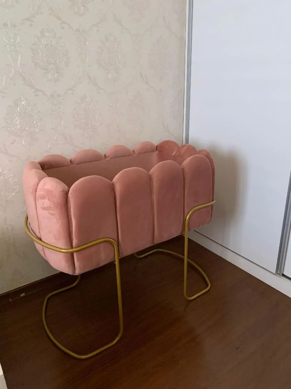 Berço rosa moderno  - Foto 2