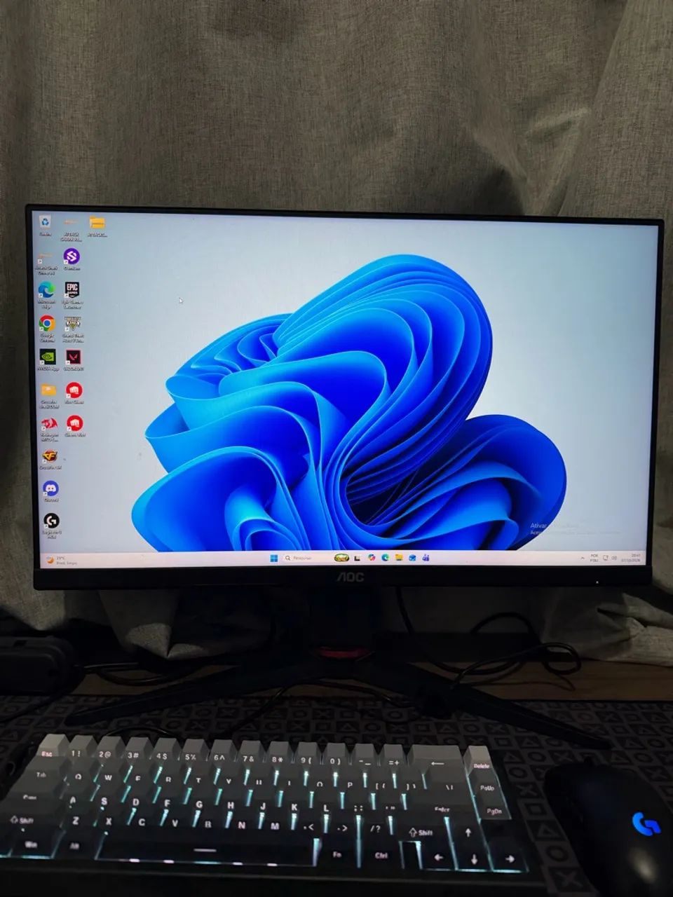 AOC hero 144hz  1ms 24 Polegadas