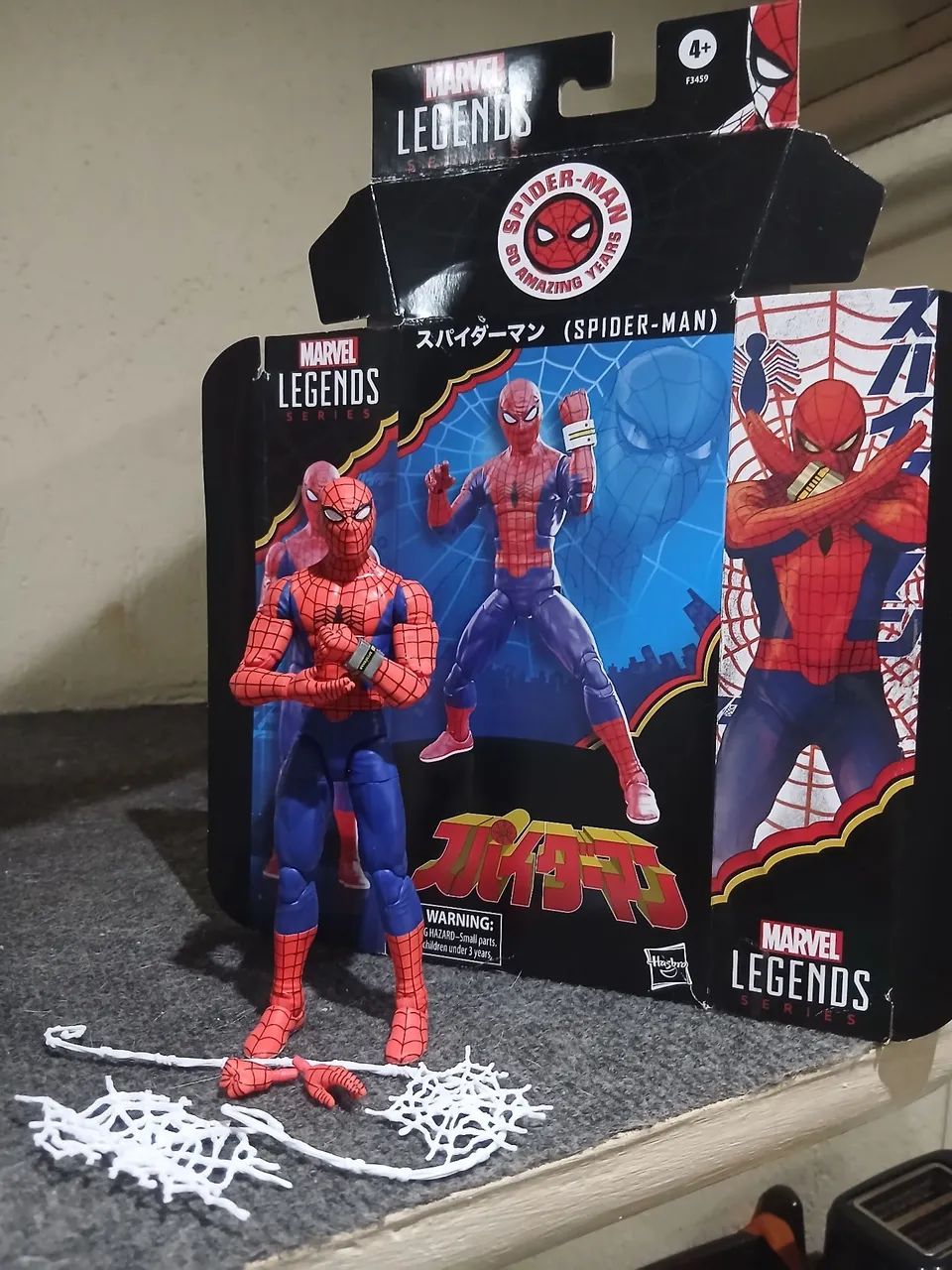 Homem Aranha Spider Man japonês Marvel Legends  - Foto 2