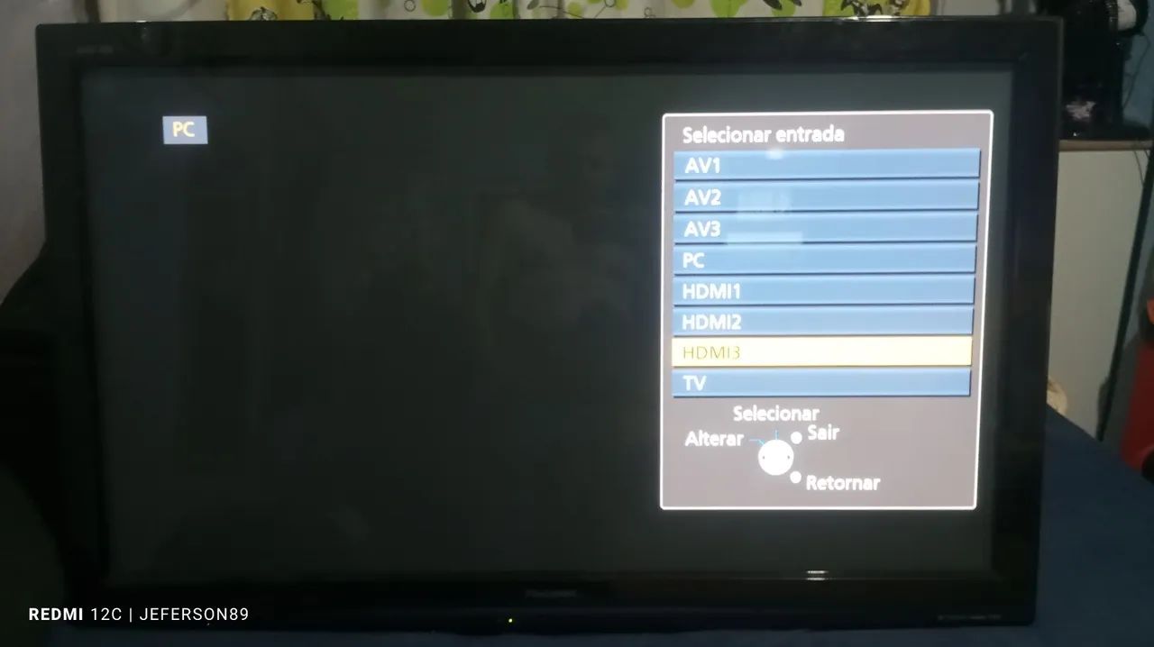 TV PC PANASONIC 32 POLEGADAS PLASMA 