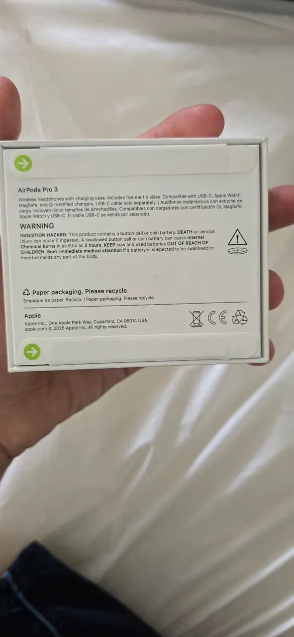 AirPods Pro 3 APPLECARE 2 ANOS - Fones de Ouvido - Grajaú, Belo