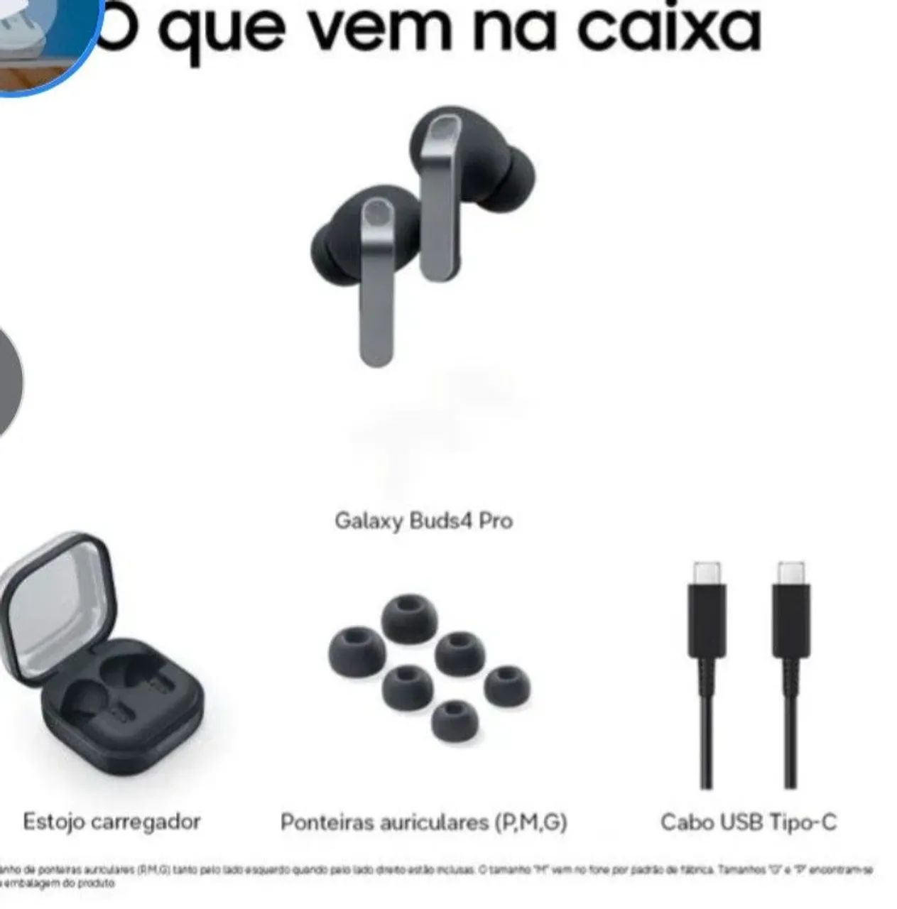 Fone samsung buds 4 pro  - Foto 2
