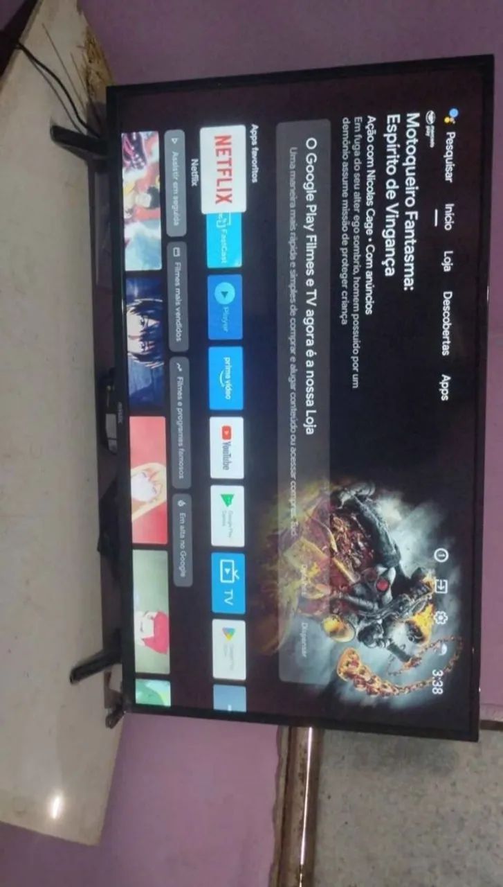 Vendo tv smart 45 polegadas,único dono/semi nova  - Foto 2