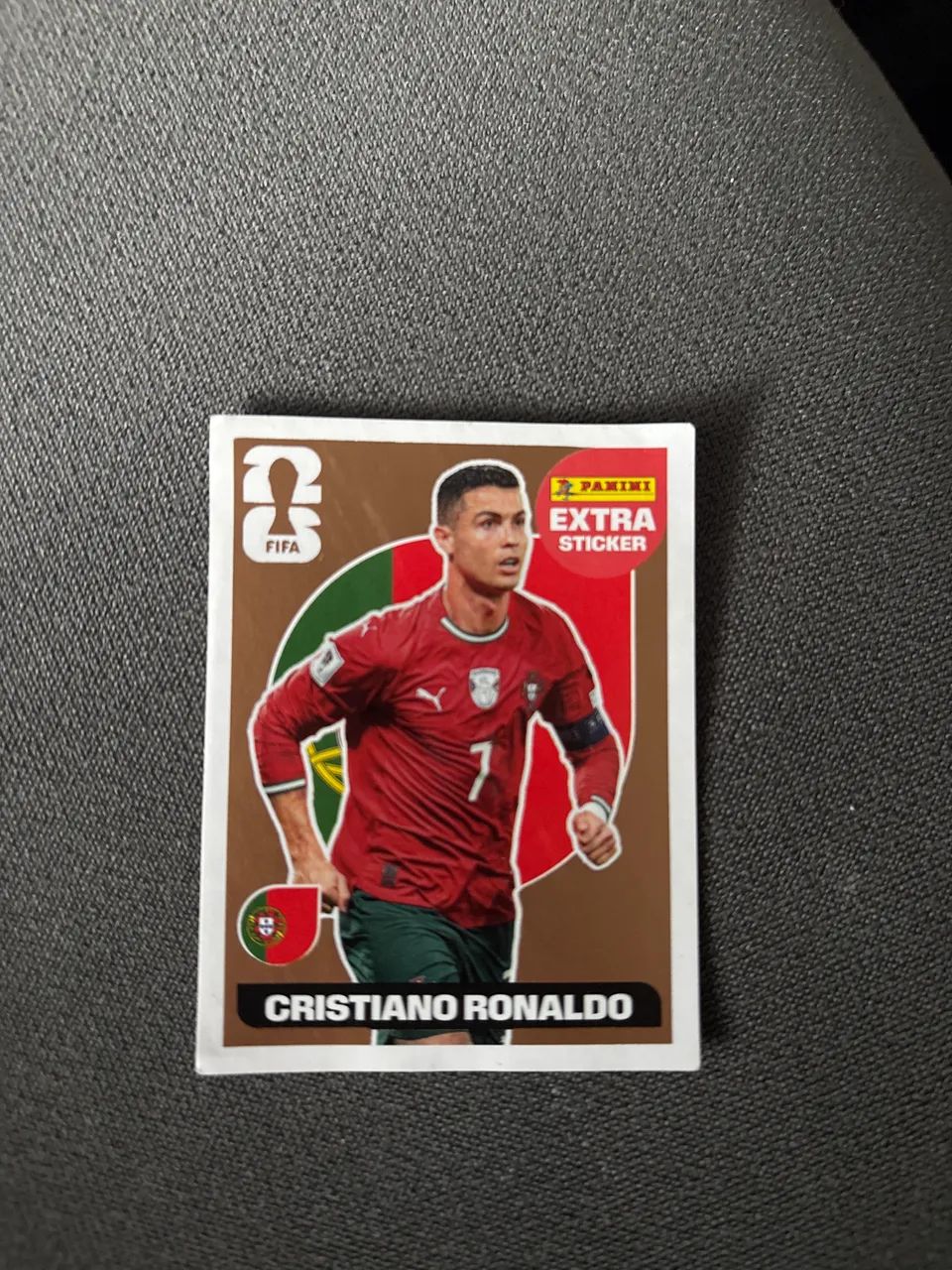 Figurinha Cristiano Ronaldo BRONZE 2026