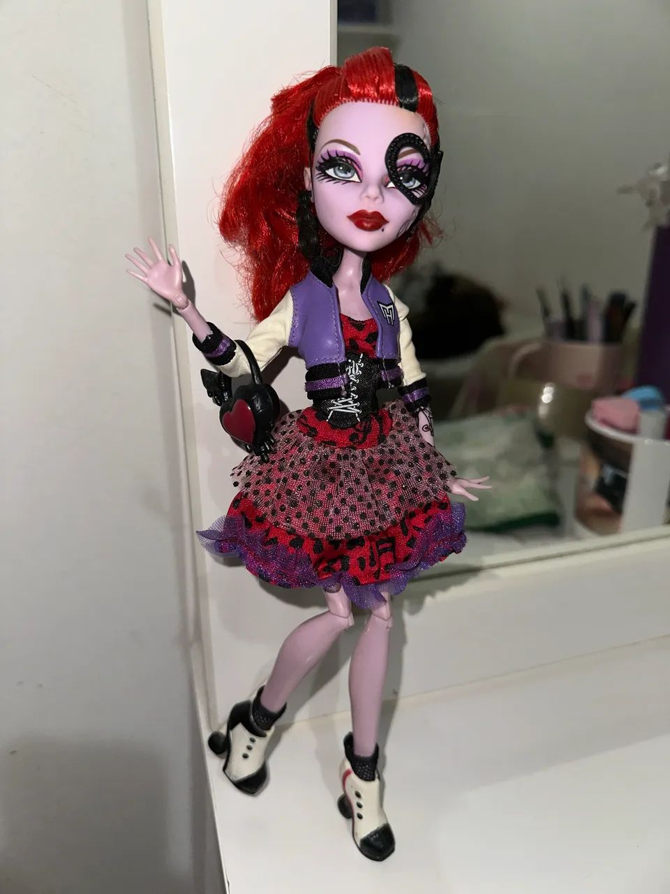 Boneca Monster High Operetta Usada Completa 