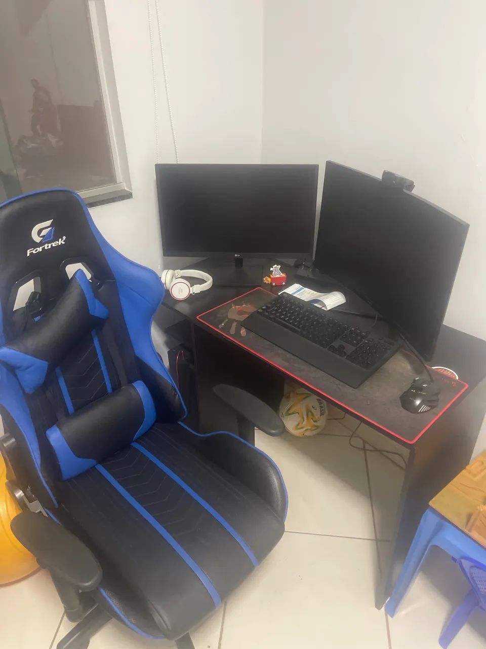 Pc gamer setup completo mesa e cadeira gamer  - Foto 5