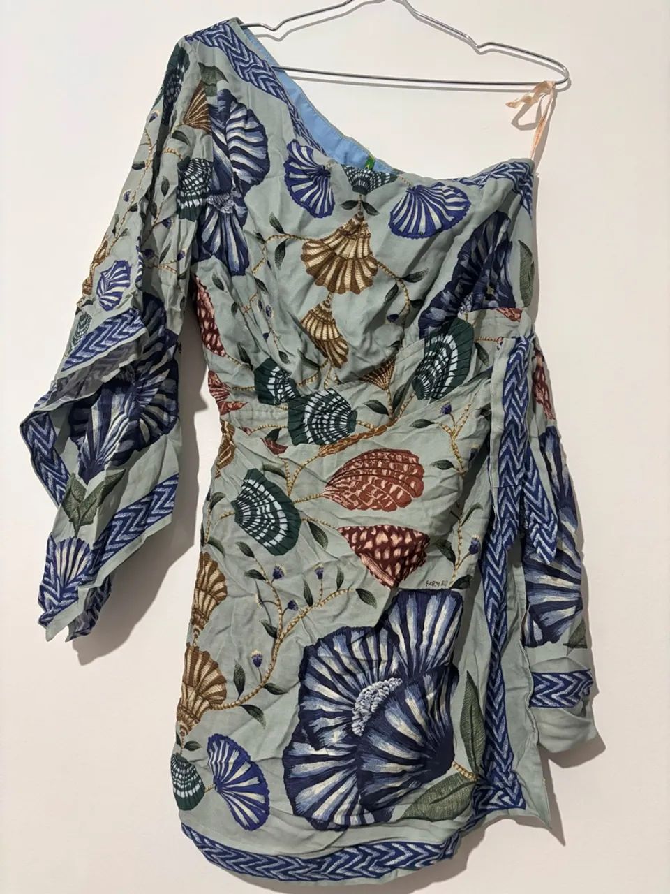 Vestido FARM sonho de conchas - Foto 4