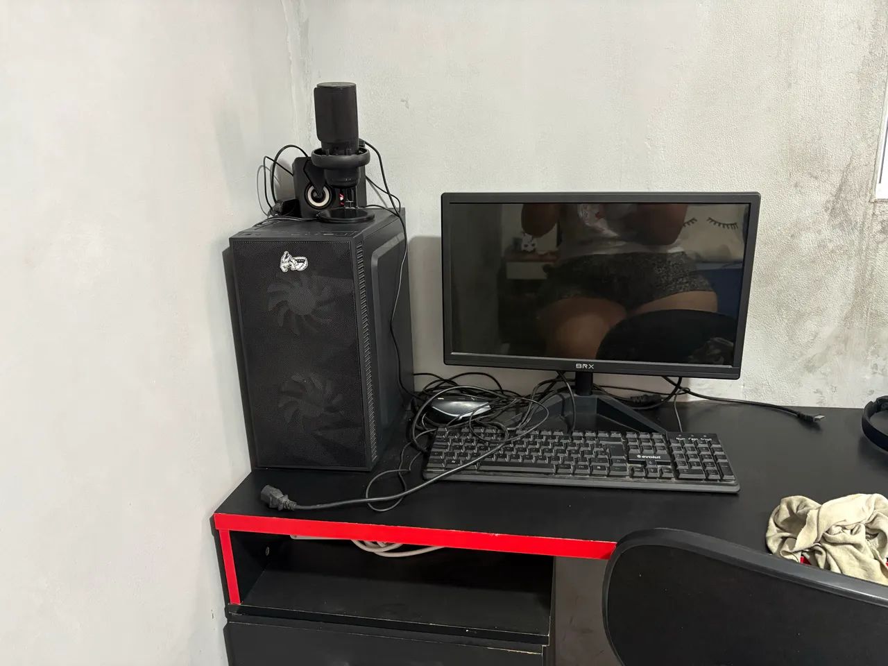 Pc completo vendo ou troco por notebook