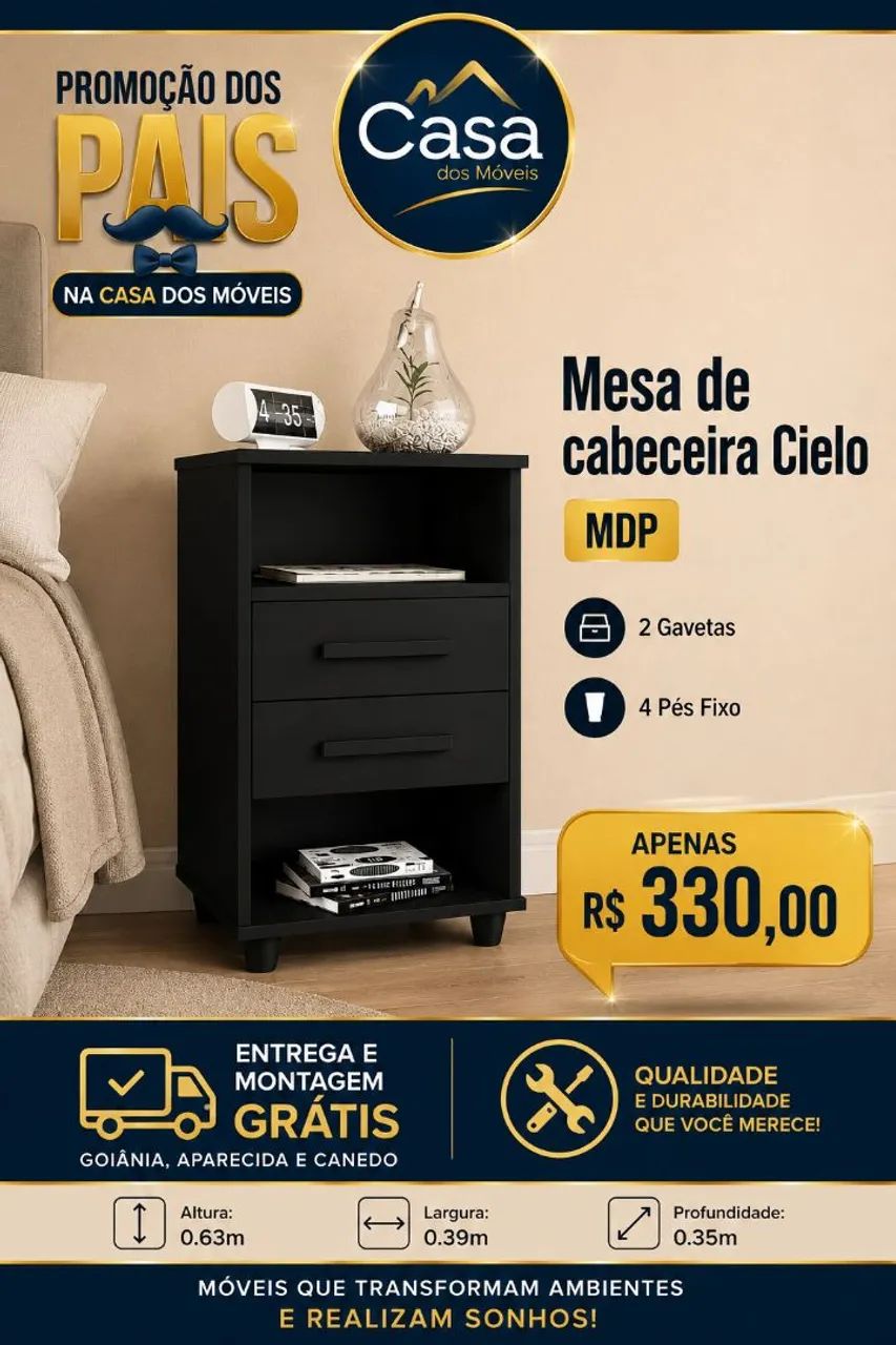 Mesa de cabeceira Cielo