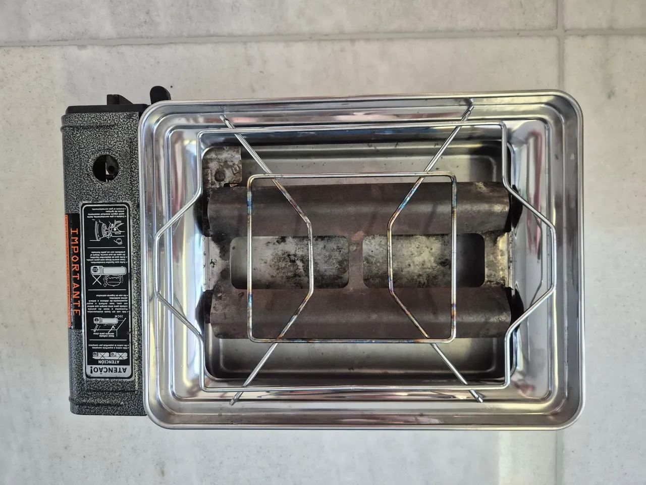 Fogareiro e Churrasqueira NTK Magus com acendedor automático 3 em 1 - Foto 2