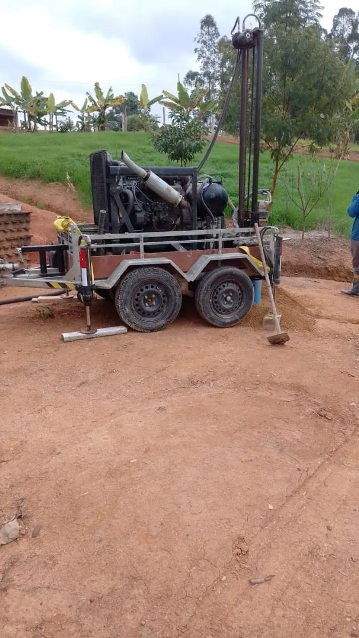 Máquina de perfuração de poço 