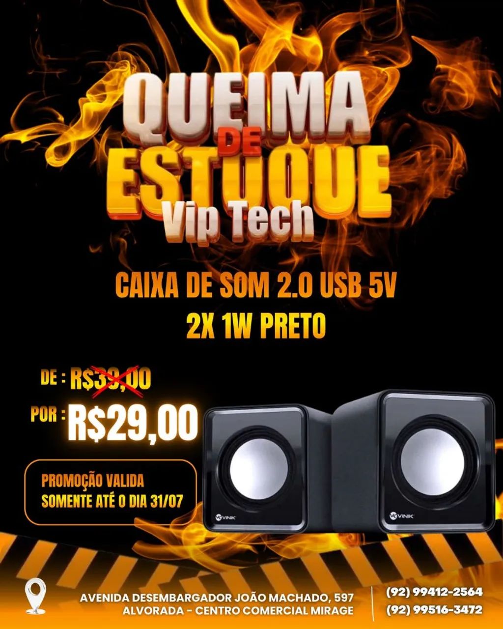 QUEIMA DE ESTOQUE !!!!