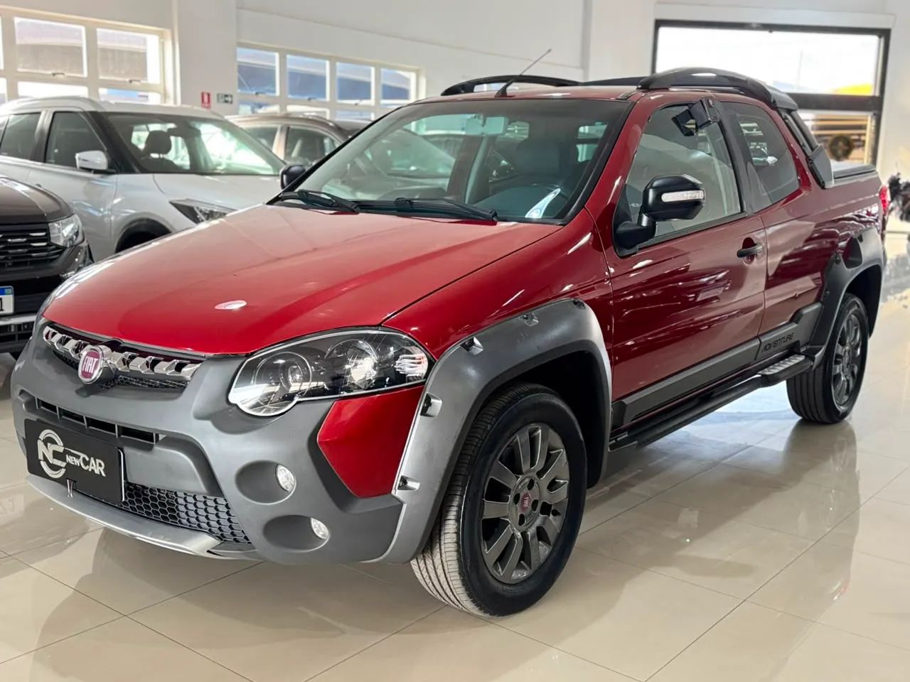 Fiat Strada Adv.1.8 16V Dualogic Flex CD 2015 - Foto 3