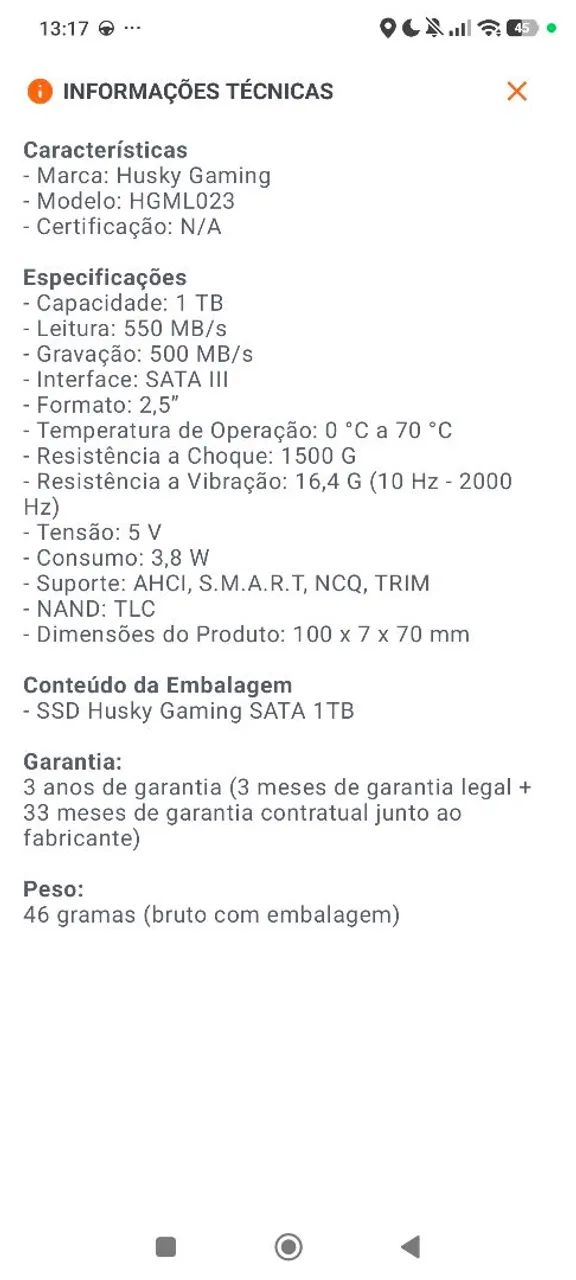 SSD Husky 1TB - Foto 2