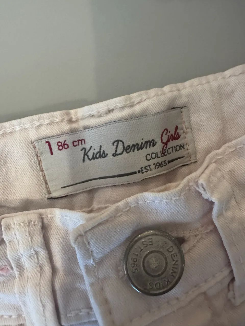 Cal ça menina rosa com bordados  - Foto 2