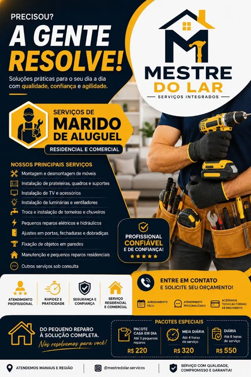 MESTRE DO LAR | MARIDO DE ALUGUEL - Foto 2