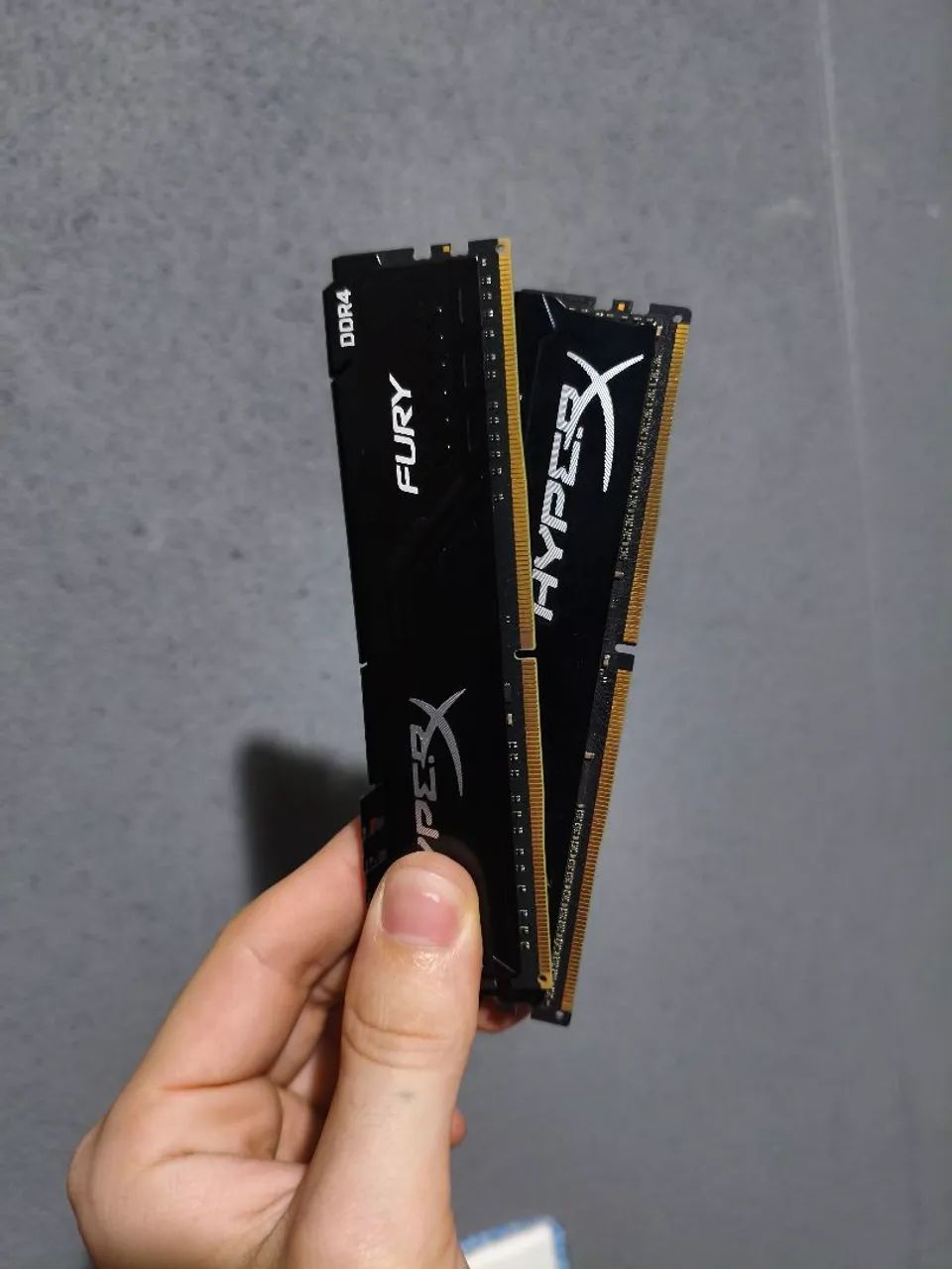 Combo 2x 8GB DDR4 Hyper X 2.666mhz + brinde