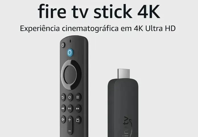 Amazon Fire Stick 4k Wi-fi 6 Alexa Por Voz Inteligente C