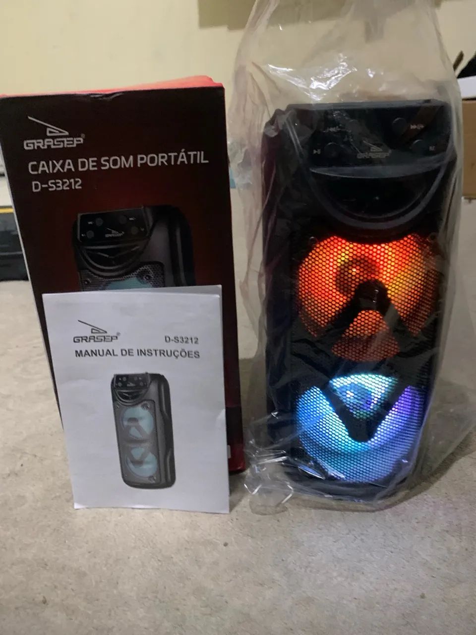 Caixa de som portátil- Bluetooth usb  - Foto 3