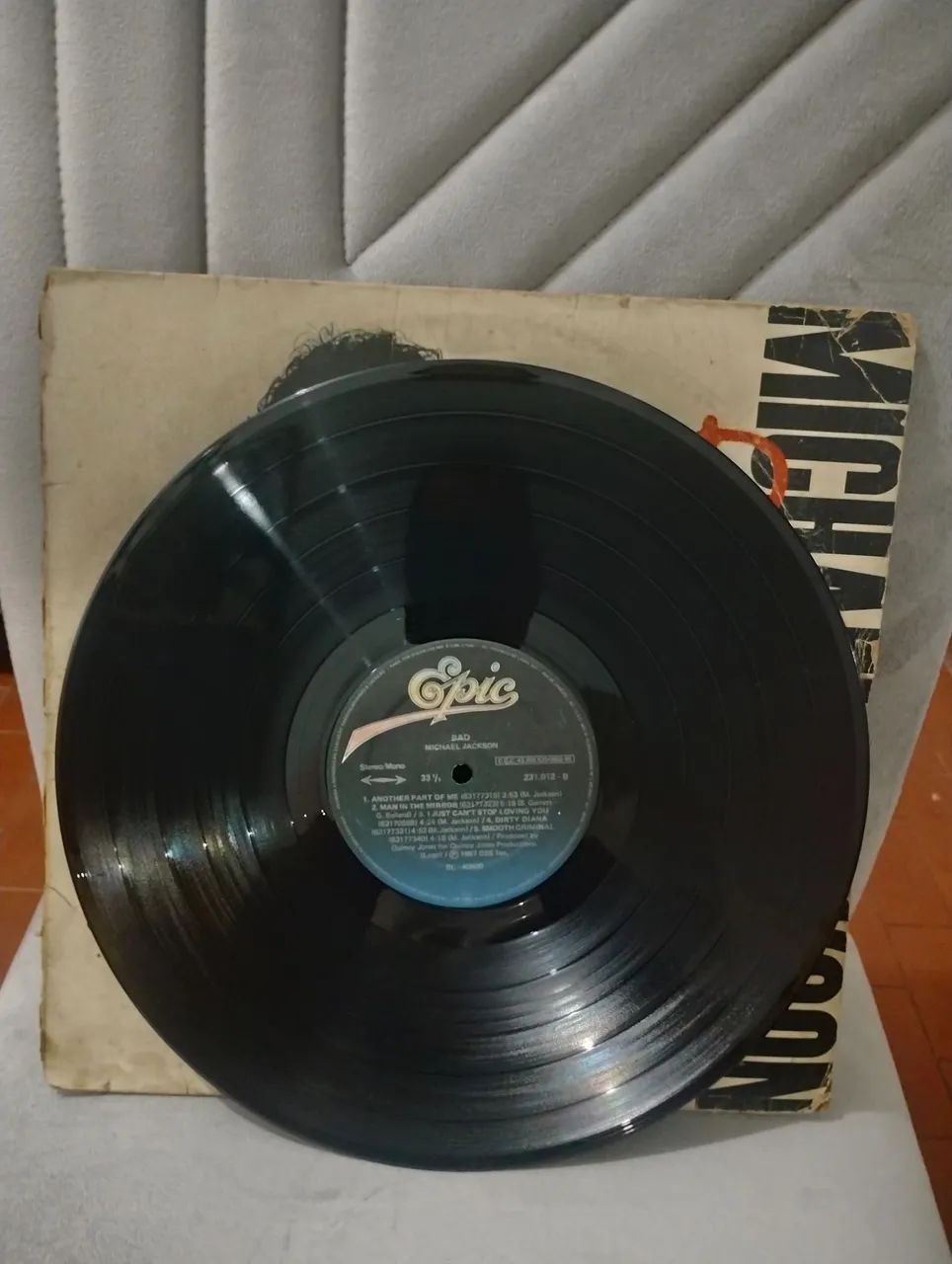 LP Michael Jackson Bad - Foto 3