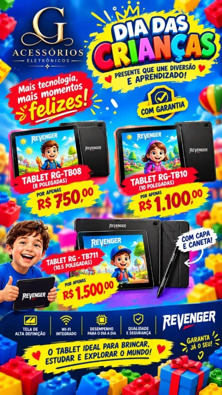 TABLET MARCA  REVENGER