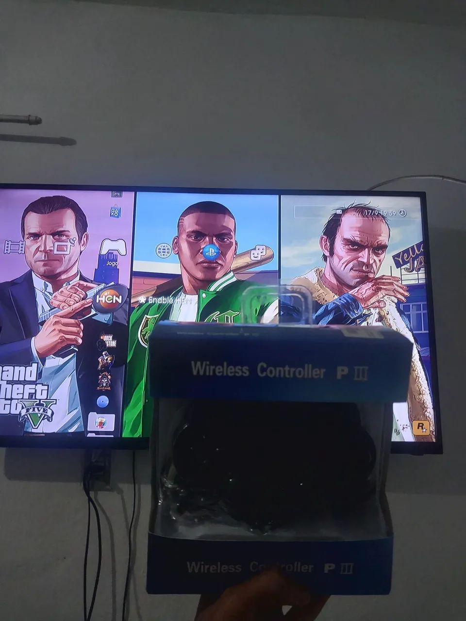 PS3 hen perfeito 500gb - Foto 2