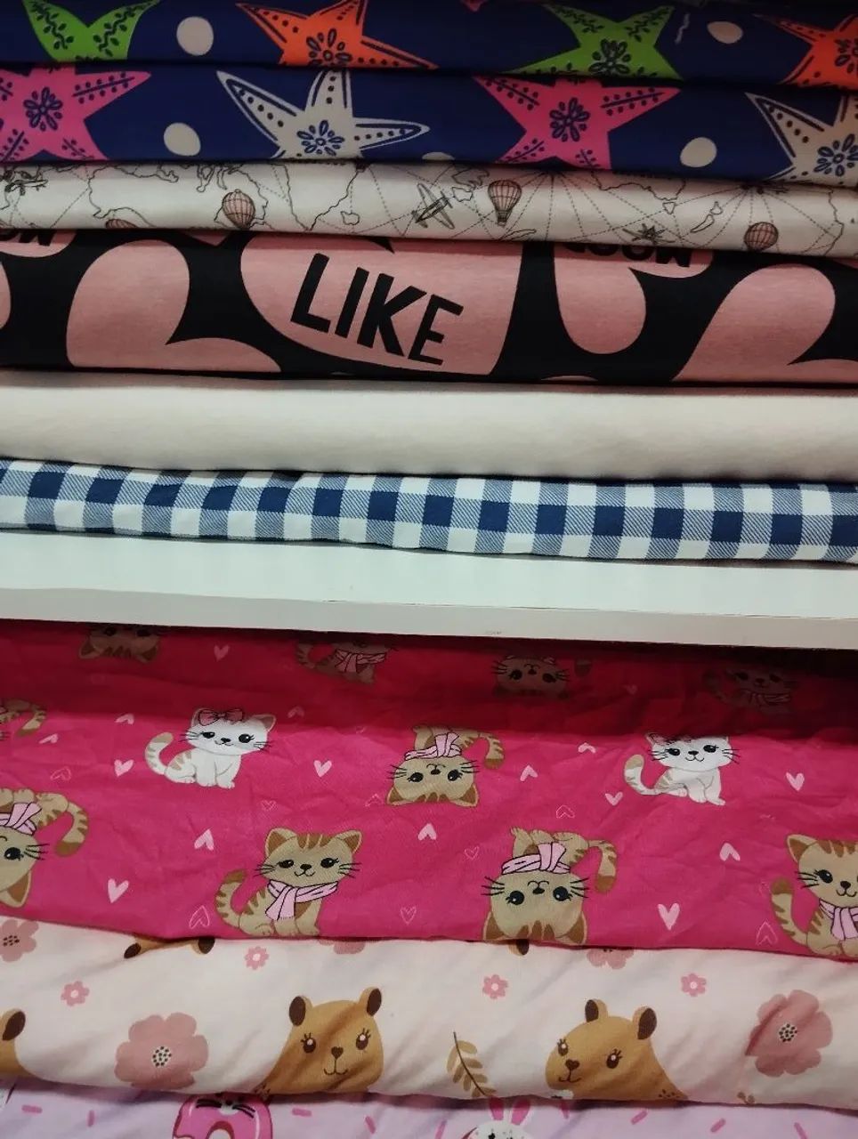 Malha, moletom, Cotton, ribana euito mais...  - Foto 4