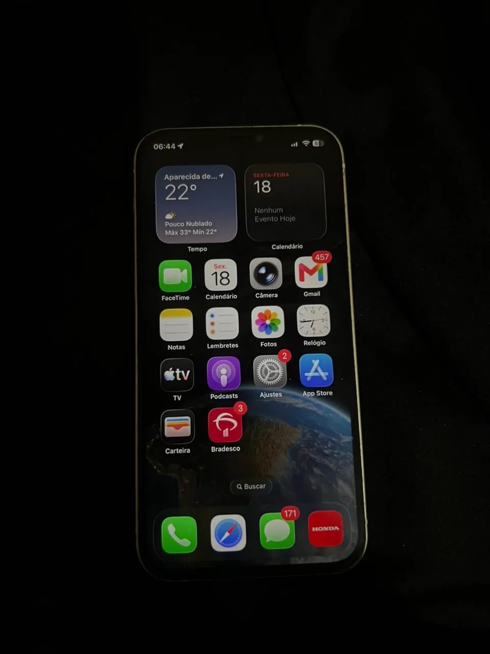 iPhone 12 normal tudo funcionando Face ID off 