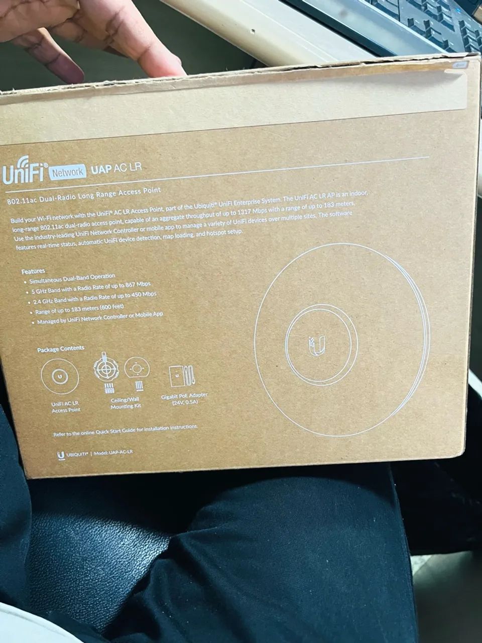 Access Point Unifi UAP AC LR - Foto 2