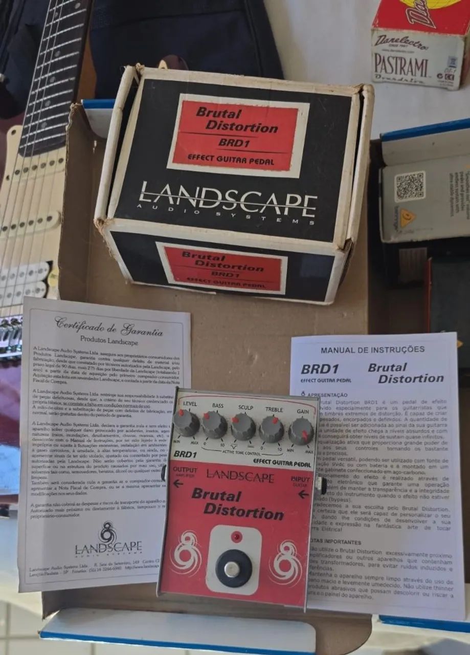 Pedal Brutal Distortion BRD1 - LANDSCAPE