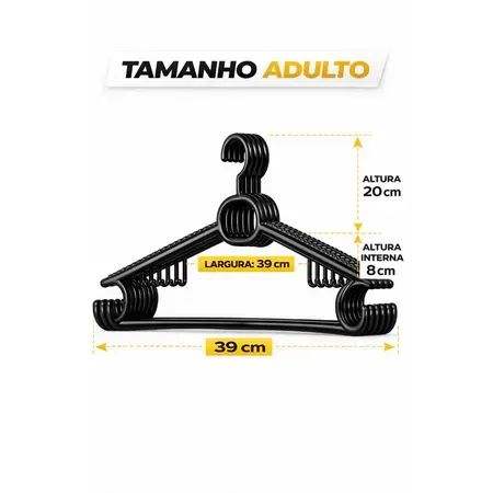 Cabides Ultra Resistentes (150 Unidades) - Foto 3