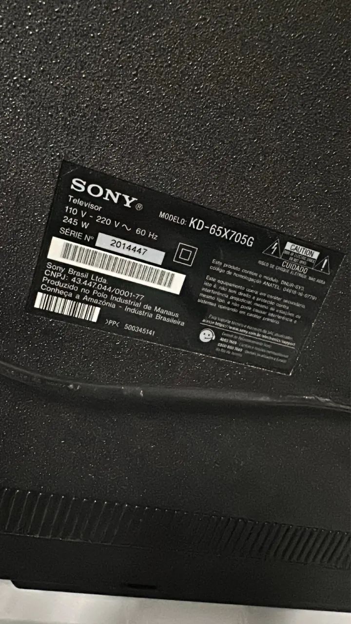 Tv Sony 65 polegadas.. - Foto 3