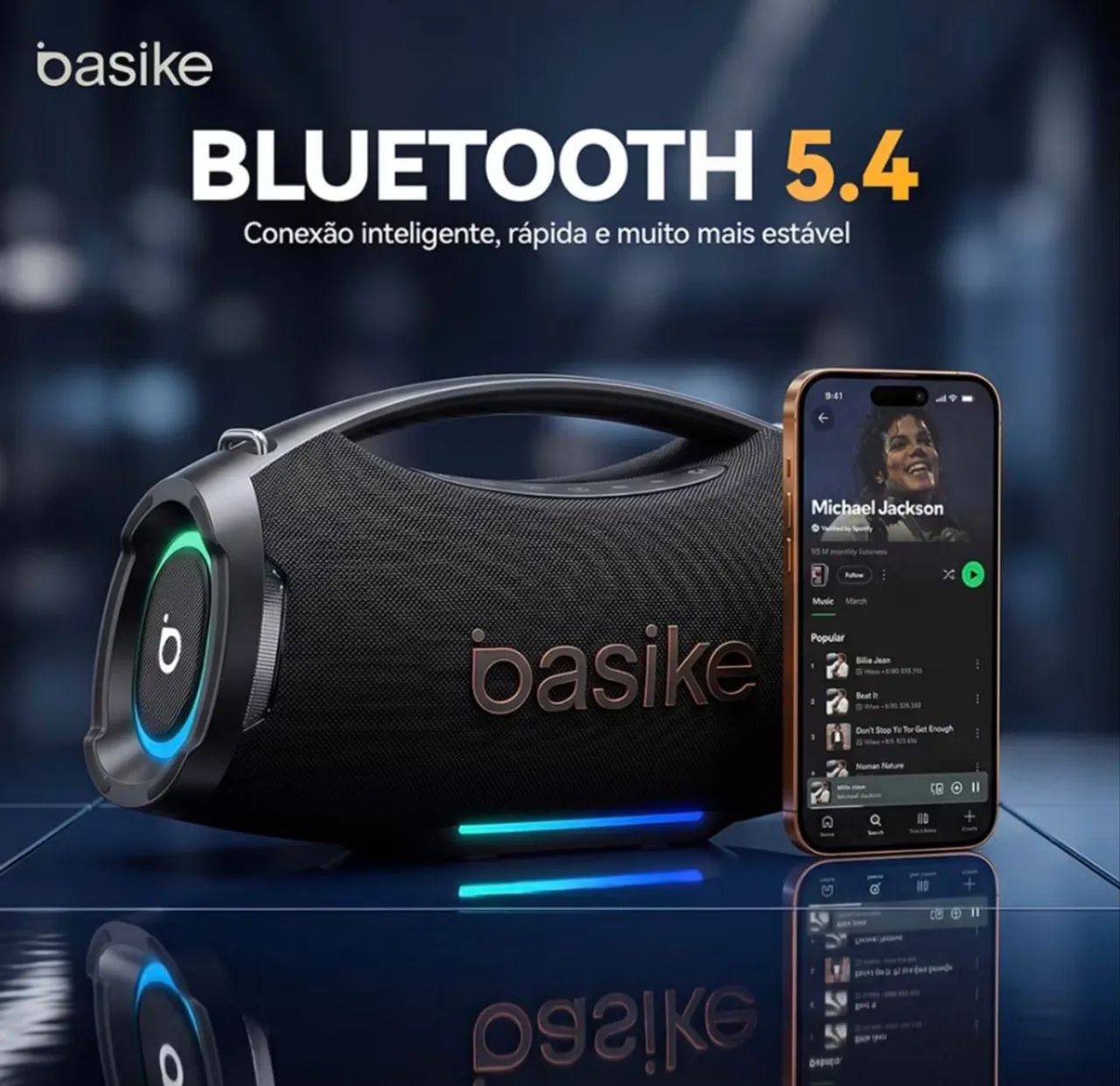 Caixa de Som Bluetooth Potente - Nova Lacrada - Foto 4