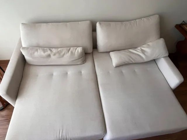 Sofá Nydri Linho Casa Barroco 2,20m - Foto 4