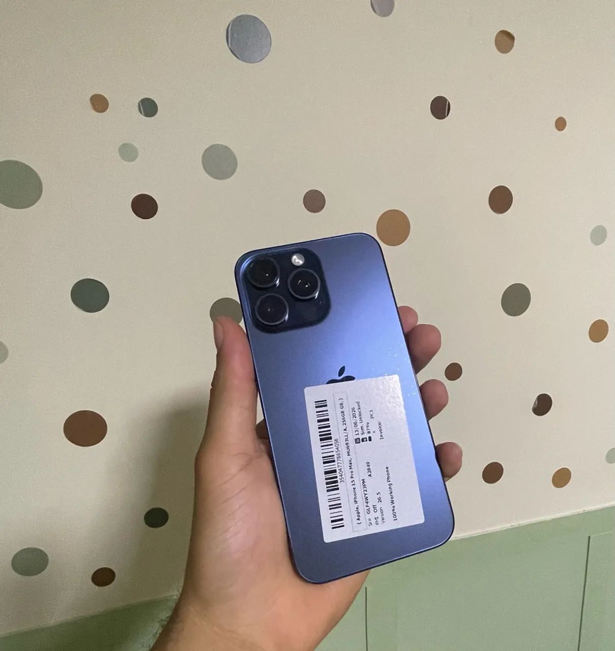iPhone 15 Pro Max 256 100% original  - Foto 3