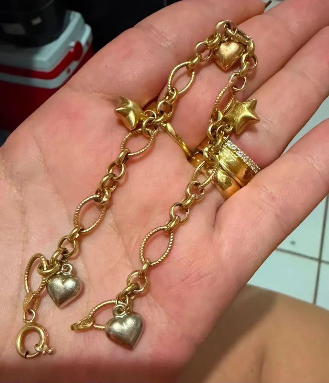 Pulseira ouro18k
