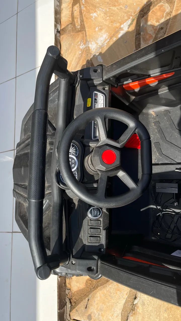 CARRINHO ELÉTRICO INFANTIL UTV 12V - 2 LUGARES - Foto 5