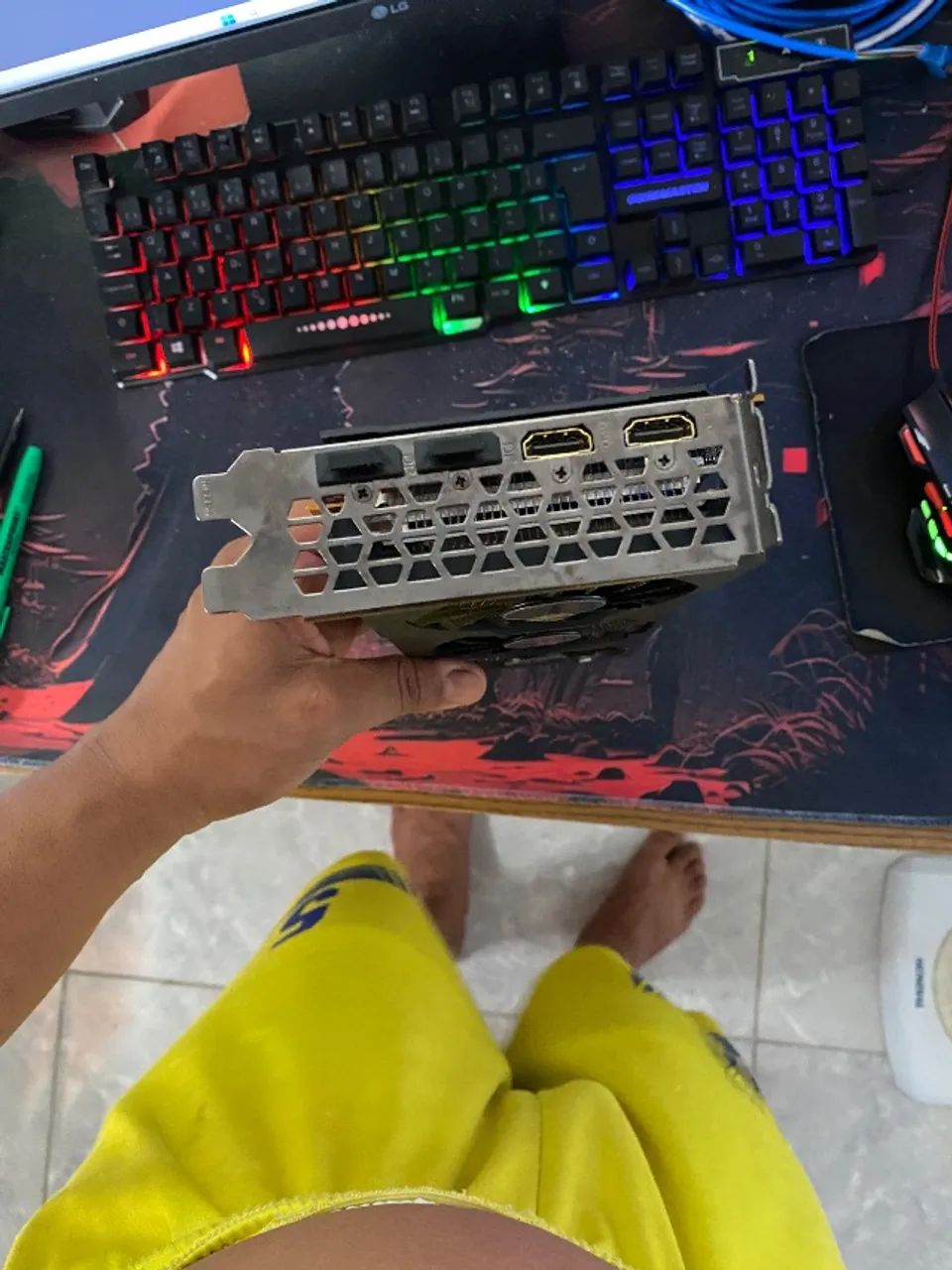 PLACA DE VIDEO PARA RETIRADA DE PEÇAS - Foto 4