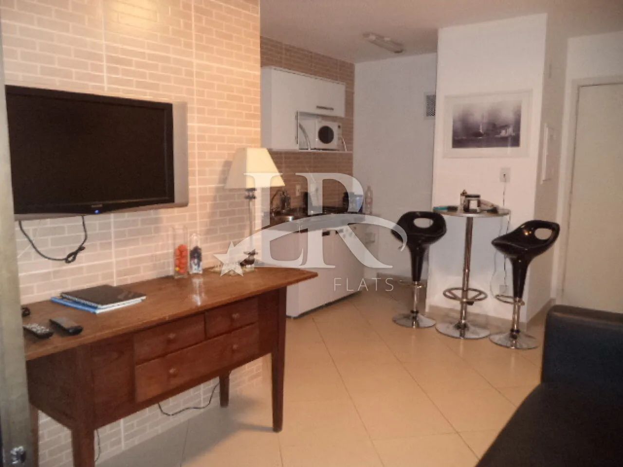 LR Flats Apartamento e Studio - Flat mobiliado de 35m² para alugar em Moema, confira! - Foto 2