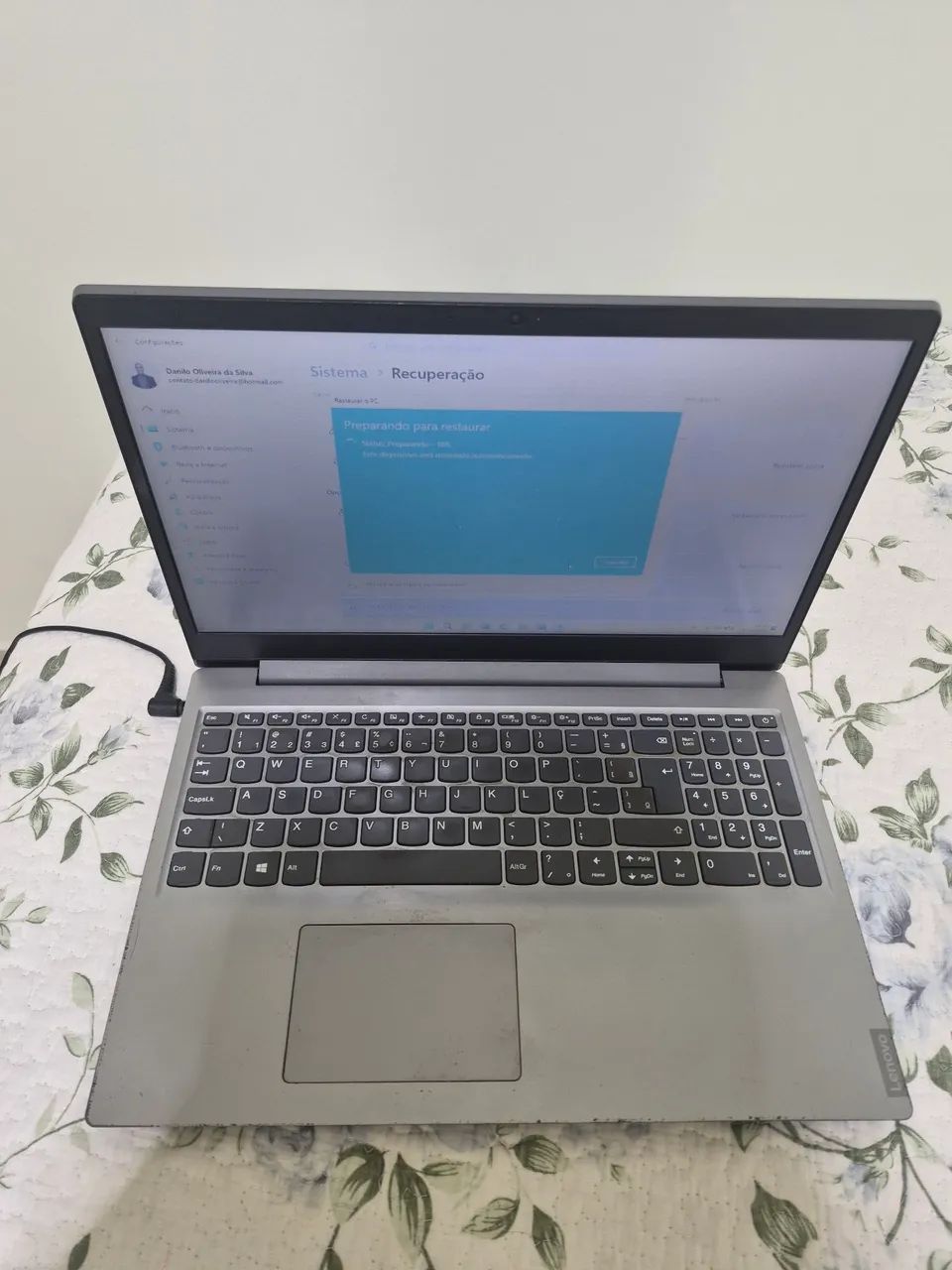 Notebook Lenovo Ideapad S145 8GB RAM com SSD1TB E SSD256GB